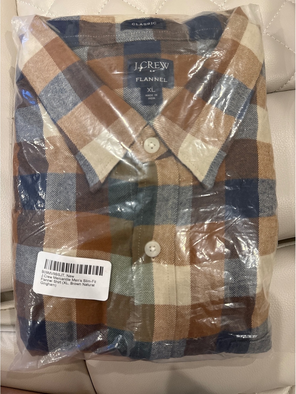 J. Crew Flannel NWT